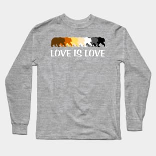 Love is Love Bear Pride Long Sleeve T-Shirt